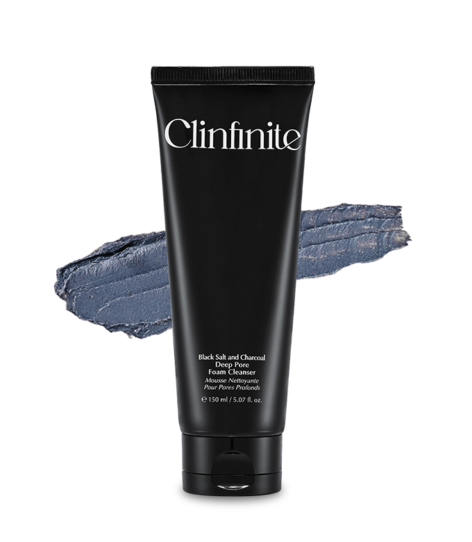 Clinfinite Black Salt and Charcoal Blackhead Deep Pore Foam Cleanser 5.07 fl. oz 4