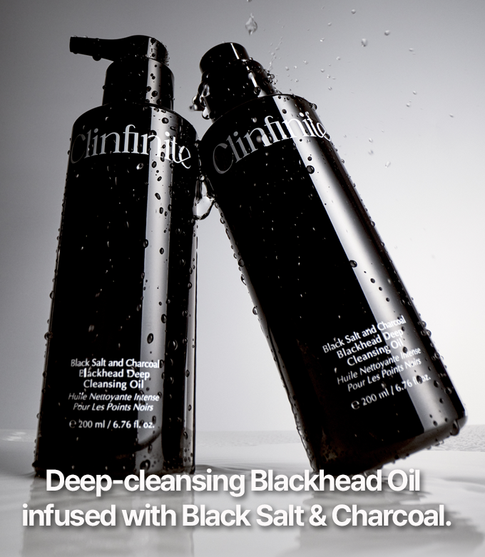 Clinfinite Black Salt and Charcoal Blackhead Deep Cleansing Oil 6.76 fl. oz