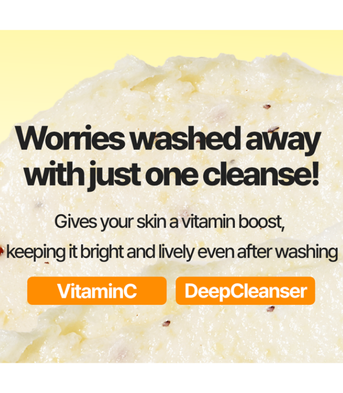 Gold Kiwi Vita C Plus Brightening Cleansing Foam - Vitamin C Daily Face Wash for Radiant Skin & Pore Care - 150ml (5.07 fl. oz.)