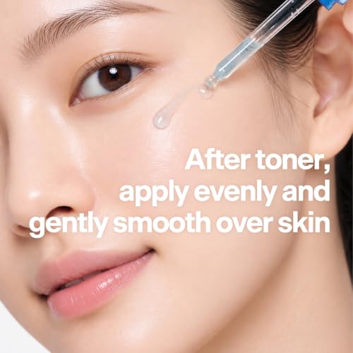 7 Hyaluronic Acid Peptide Serum 1.01 fl oz - Hydrating Plumping Capsule Serum with PDRN, Fragrance-Free Moisture Booster for Sensitive Skin, Radiance & Barrier Care, K-Beauty