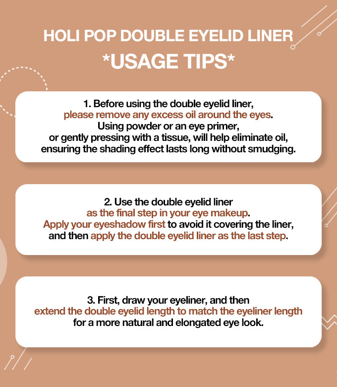 HOLIKA Holi Pop Double Eyelid Liner 0.017 fl oz