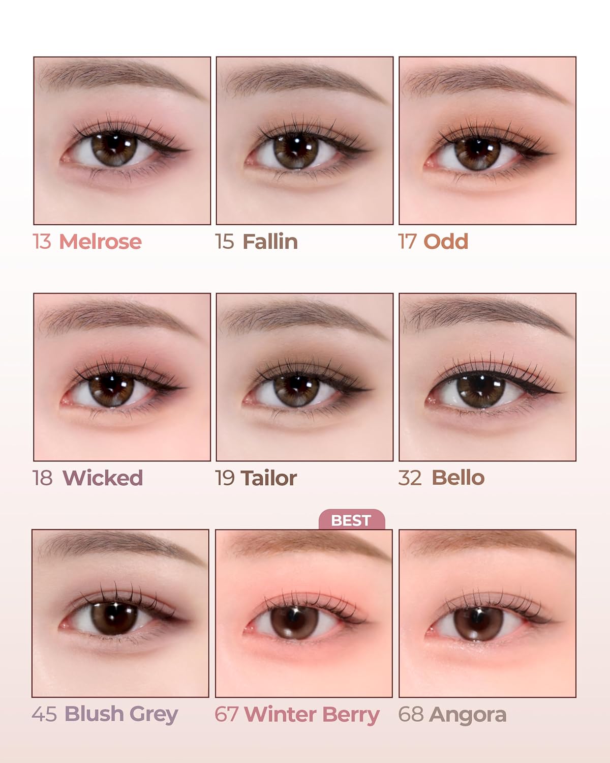 [SALE] Holika Holika My Fave Piece Shadow | Matte, Shimmer & Glitter (100+ Colors)