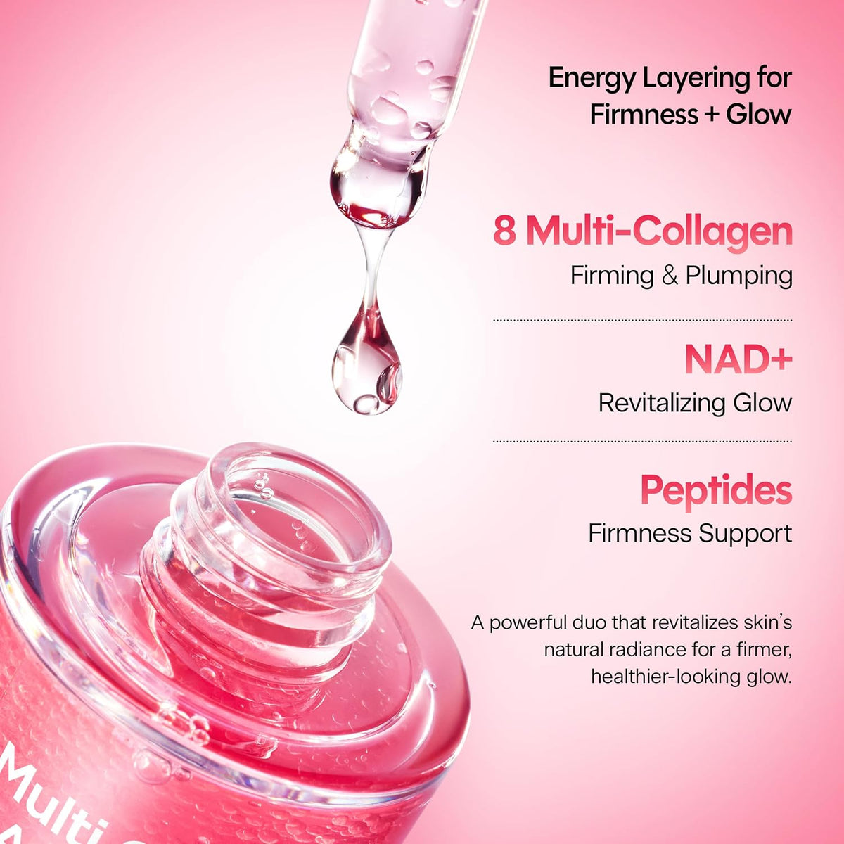 8 Multi Collagen NAD+ Capsule Serum – Fragrance-Free &amp; Dye-Free