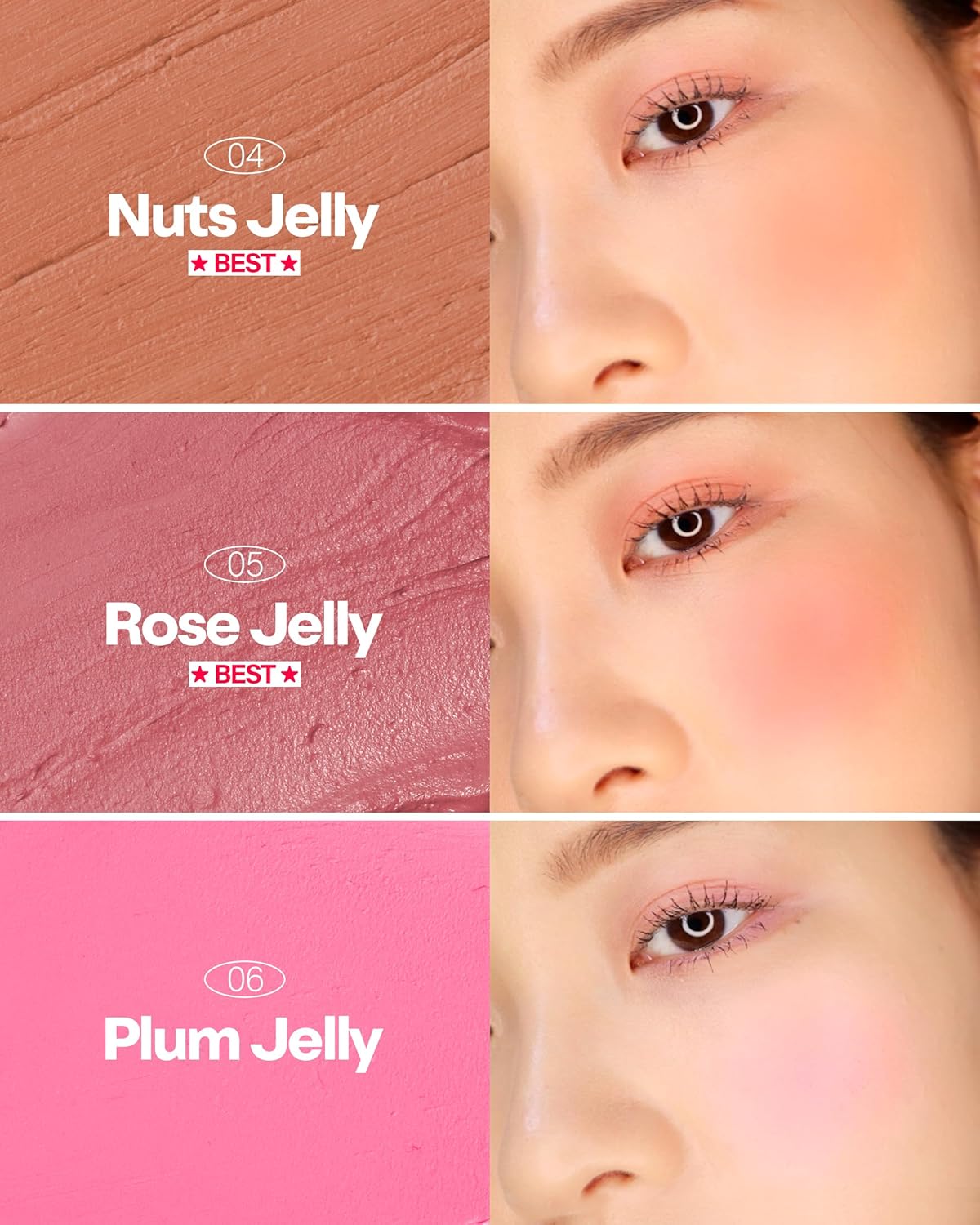 Jelly Dough Blusher – The Original Bouncy "Marshmallow" Cream-to-Powder Blush