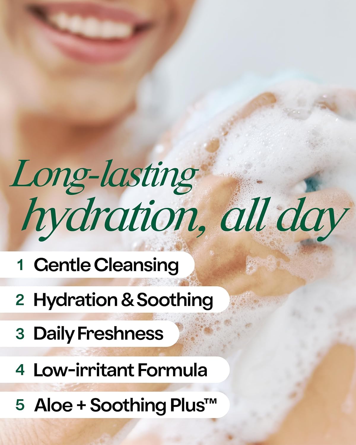 Holika Holika Aloe 92% Shower Gel - 8.45 fl. oz. | Clean Water Formula