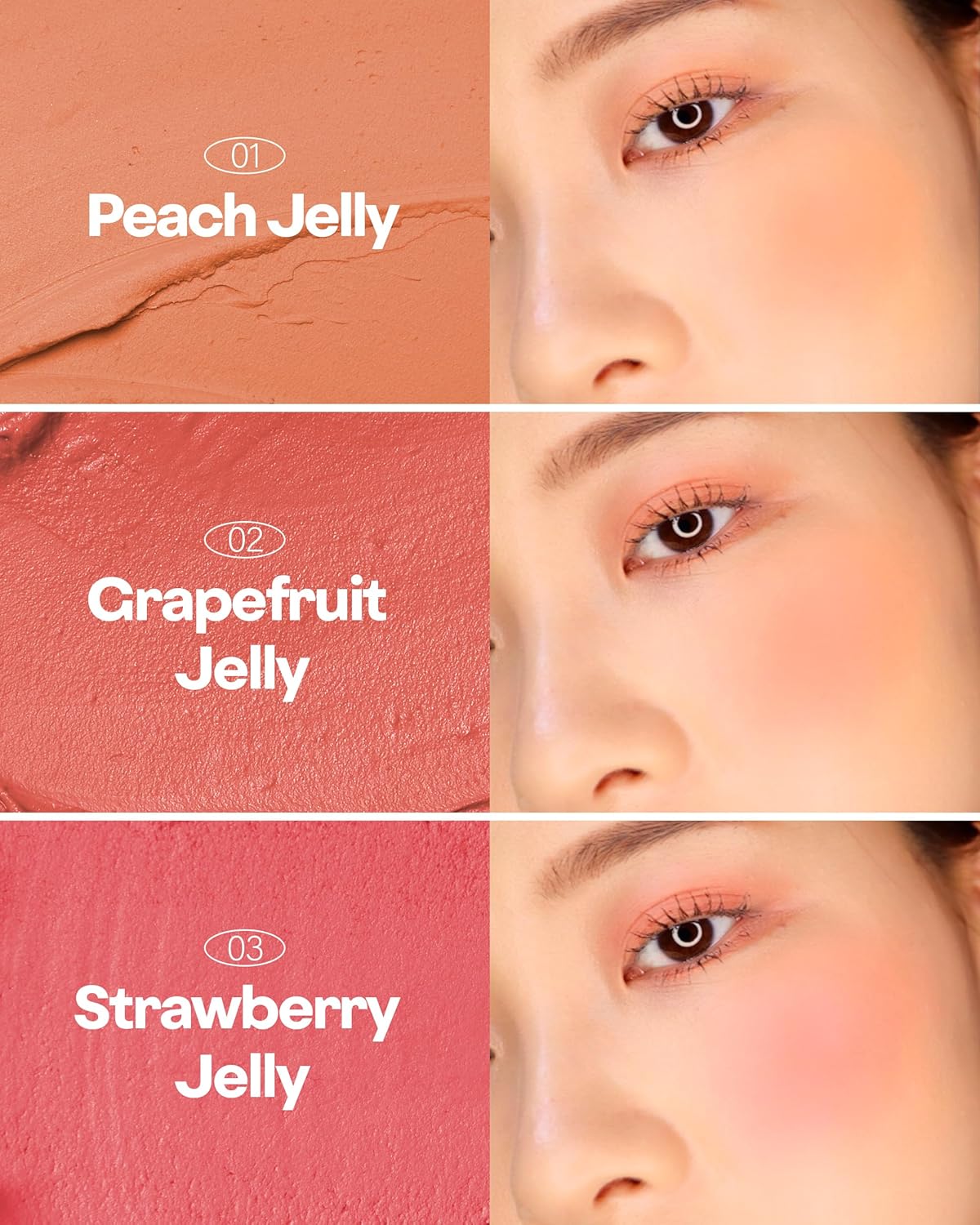 Jelly Dough Blusher – The Original Bouncy "Marshmallow" Cream-to-Powder Blush
