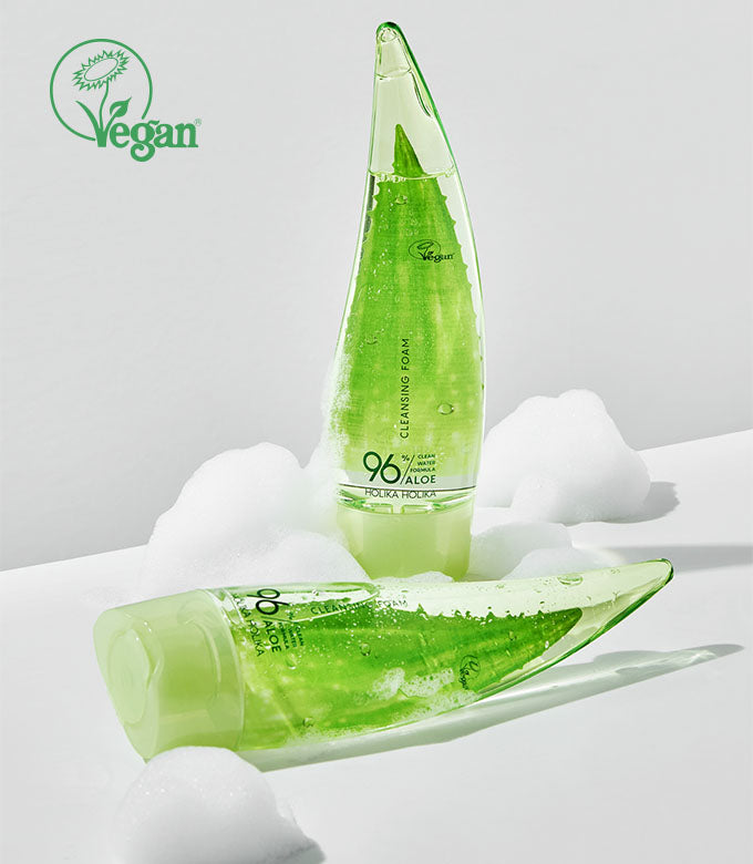 Aloe Cleansing Foam Travel Size | Holika Holika Aloe Clean Water