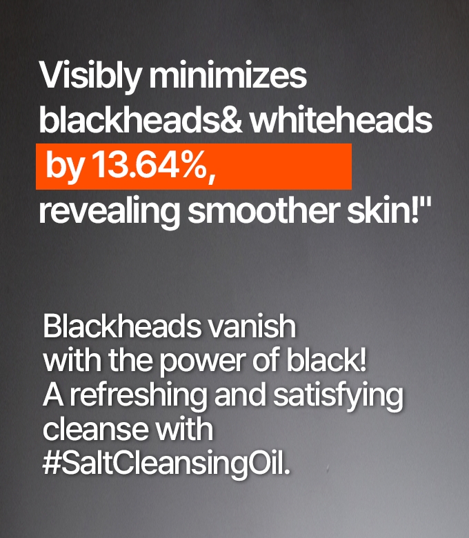 Clinfinite Black Salt and Charcoal Blackhead Deep Cleansing Oil 6.76 fl. oz