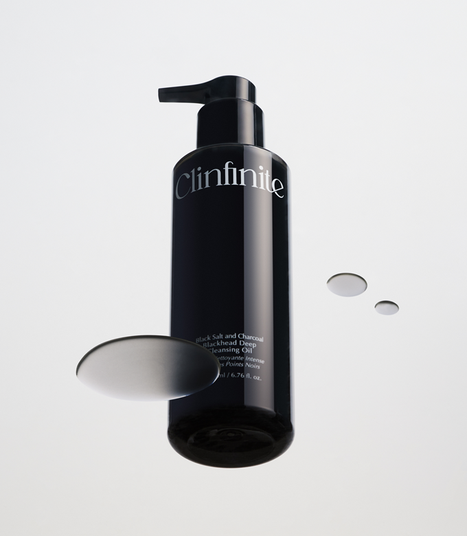 Clinfinite Black Salt and Charcoal Blackhead Deep Cleansing Oil 6.76 fl. oz