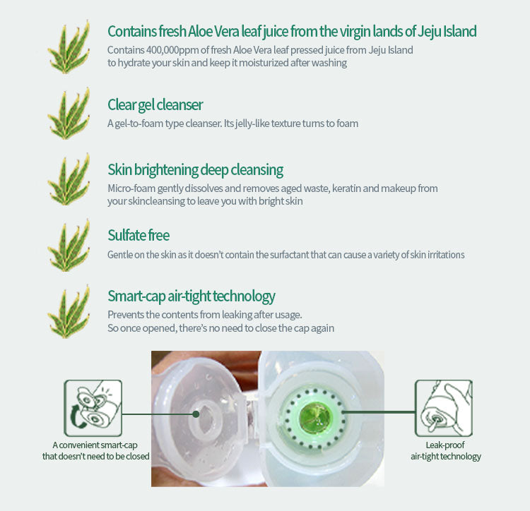 Aloe Facial Cleansing Foam 5.07 fl.oz
