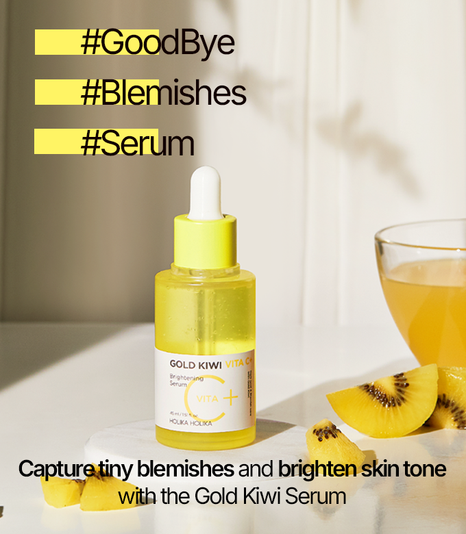 Gold Kiwi Vita C+ Toner Pads & Serum – HOLIKA HOLIKA STORE