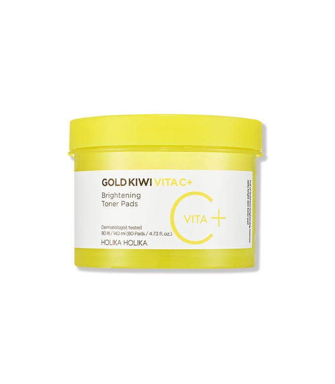Gold Kiwi Vita C+ Brightening Toner Pads - 80 Pads 1