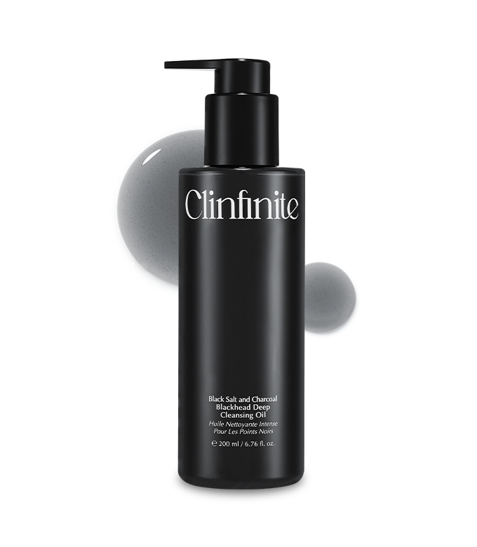 Clinfinite Black Salt and Charcoal Blackhead Deep Cleansing Oil 6.76 fl. oz
