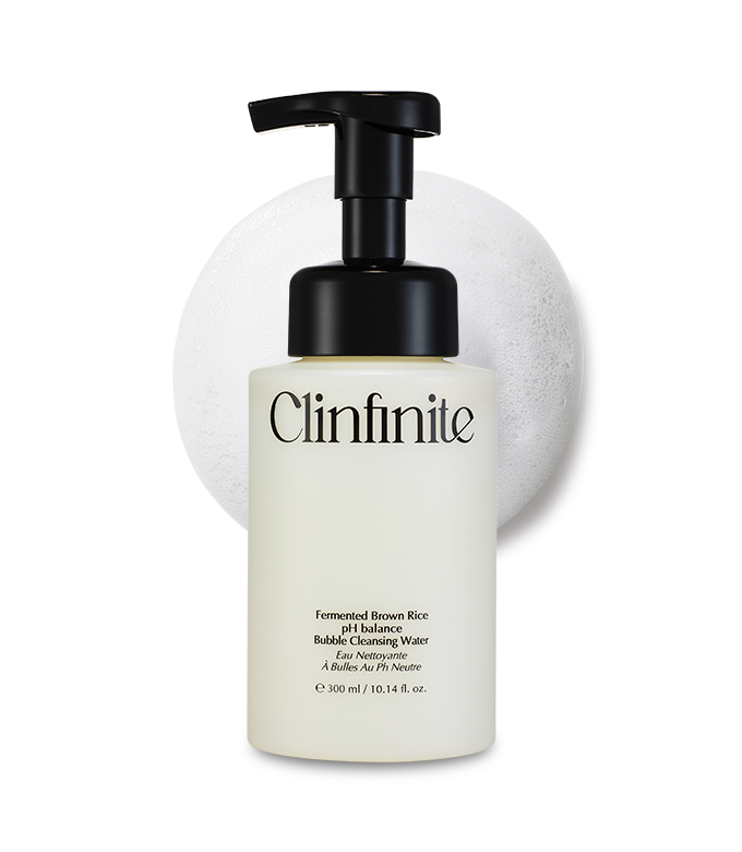 Clinfinite Fermented Brown Rice pH Balance Bubble Cleansing Water 10.14 fl. oz 1
